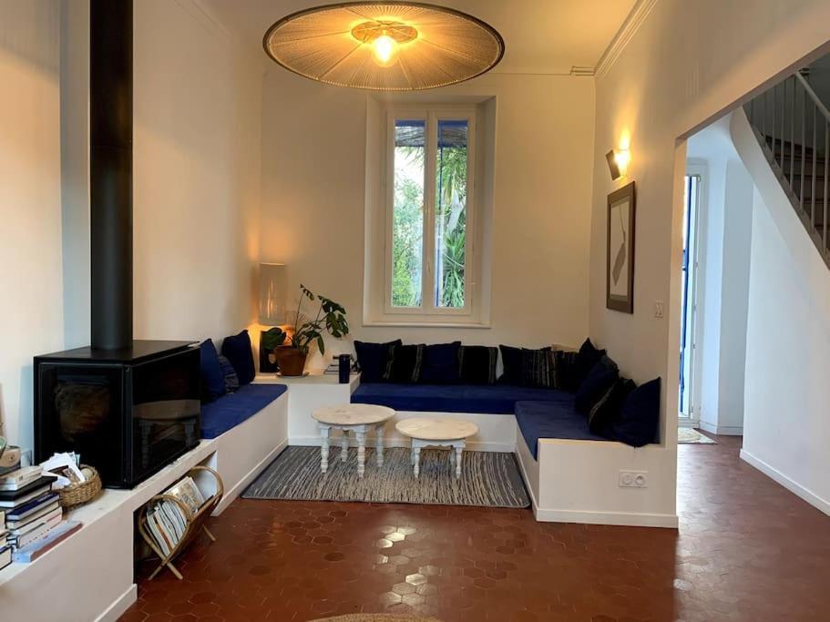 Villa En Bord De Mer A Malmousque Marseille Eksteriør billede