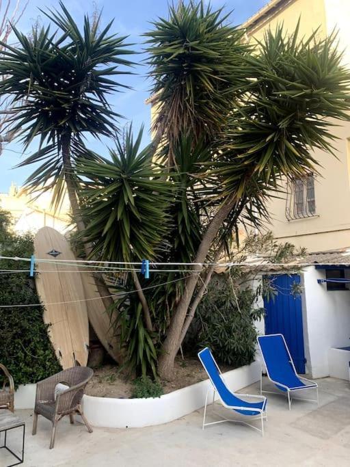 Villa En Bord De Mer A Malmousque Marseille Eksteriør billede