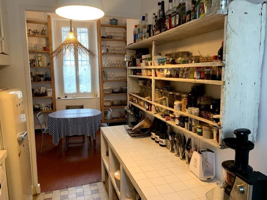 Villa En Bord De Mer A Malmousque Marseille Eksteriør billede